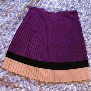 the limited pleated skirt
